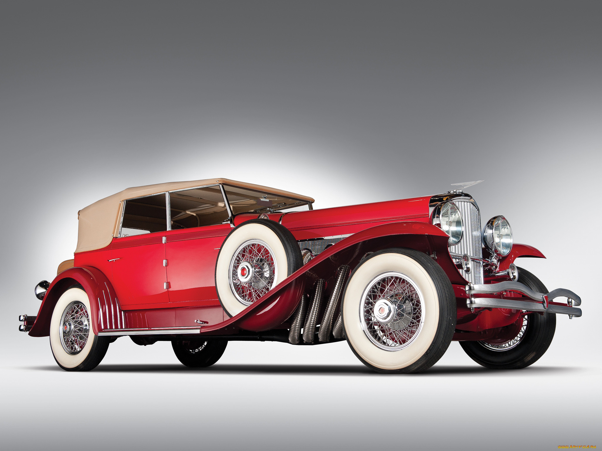 duesenberg, convertible, sedan, by, murphy, 